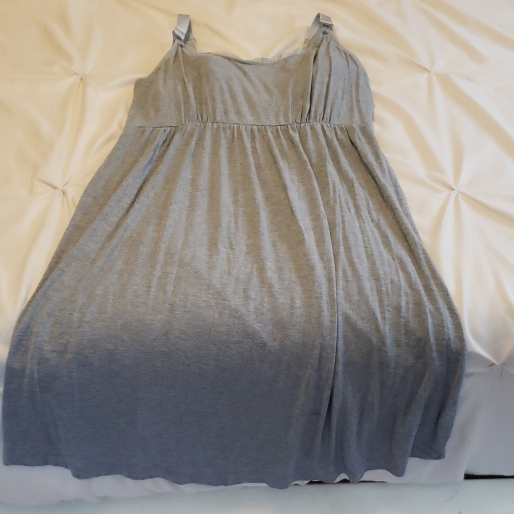 Nursing pajama dress